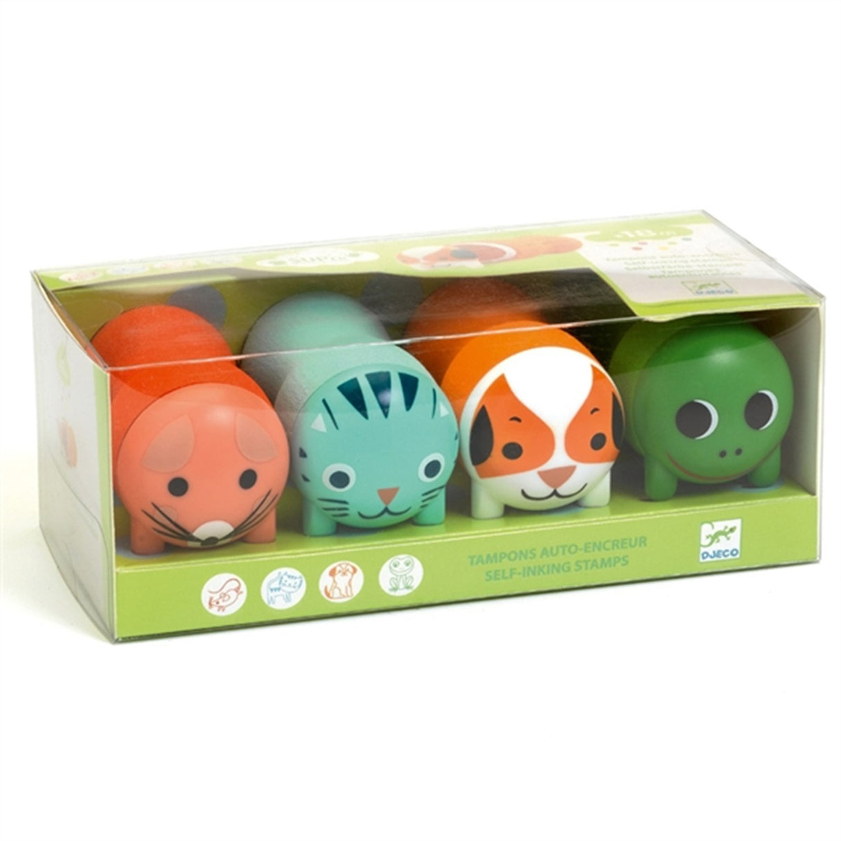 Djeco Creative Stamps Garden Animals