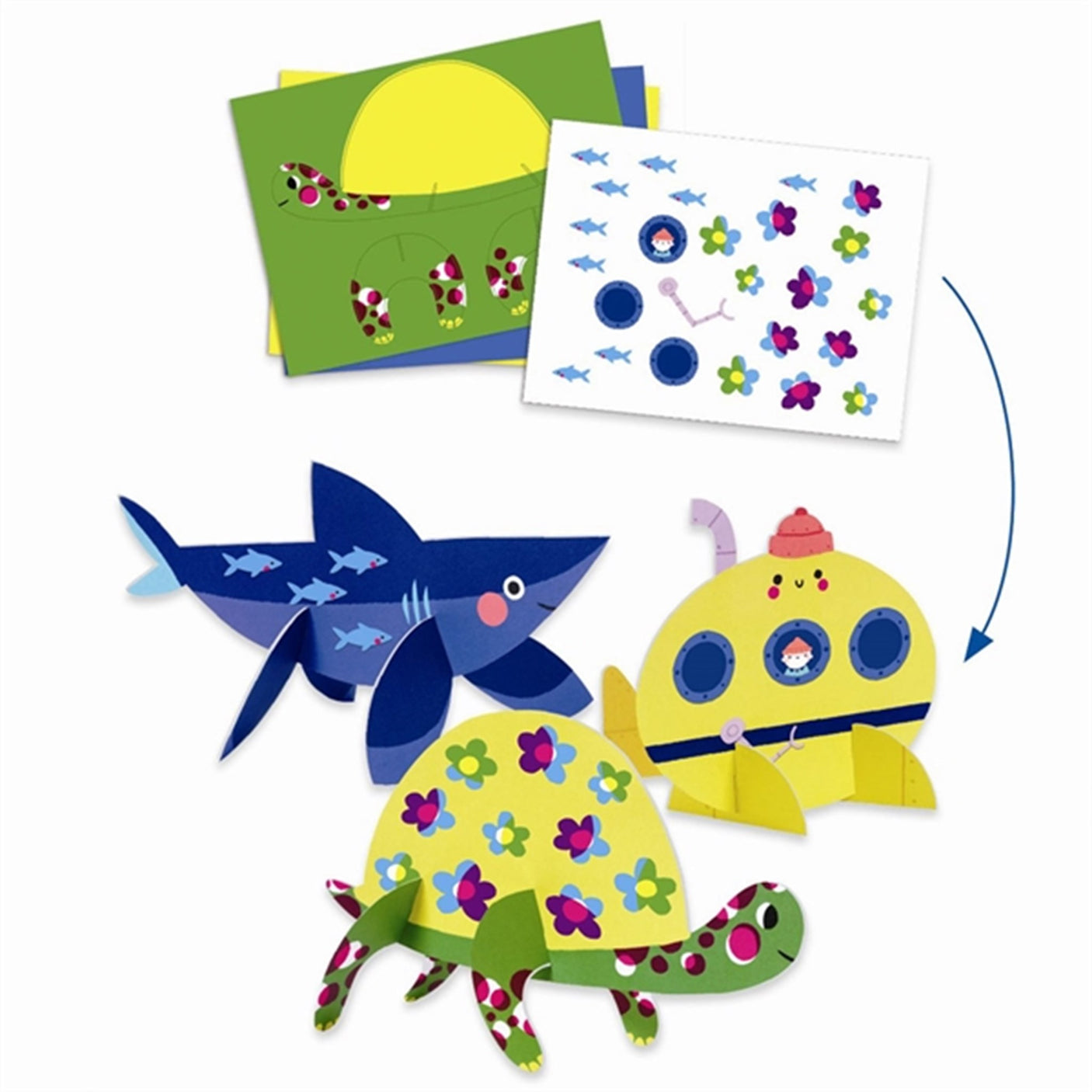 Djeco Creative Box Ocean Box