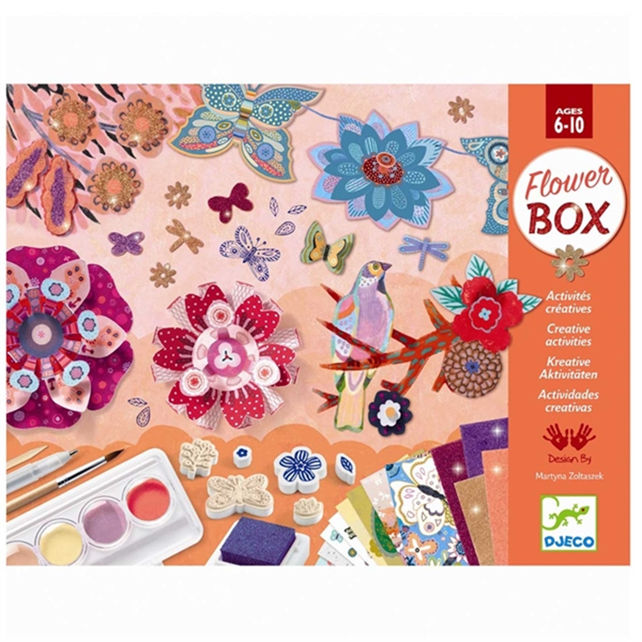 Djeco Creative Box - Flowergarden