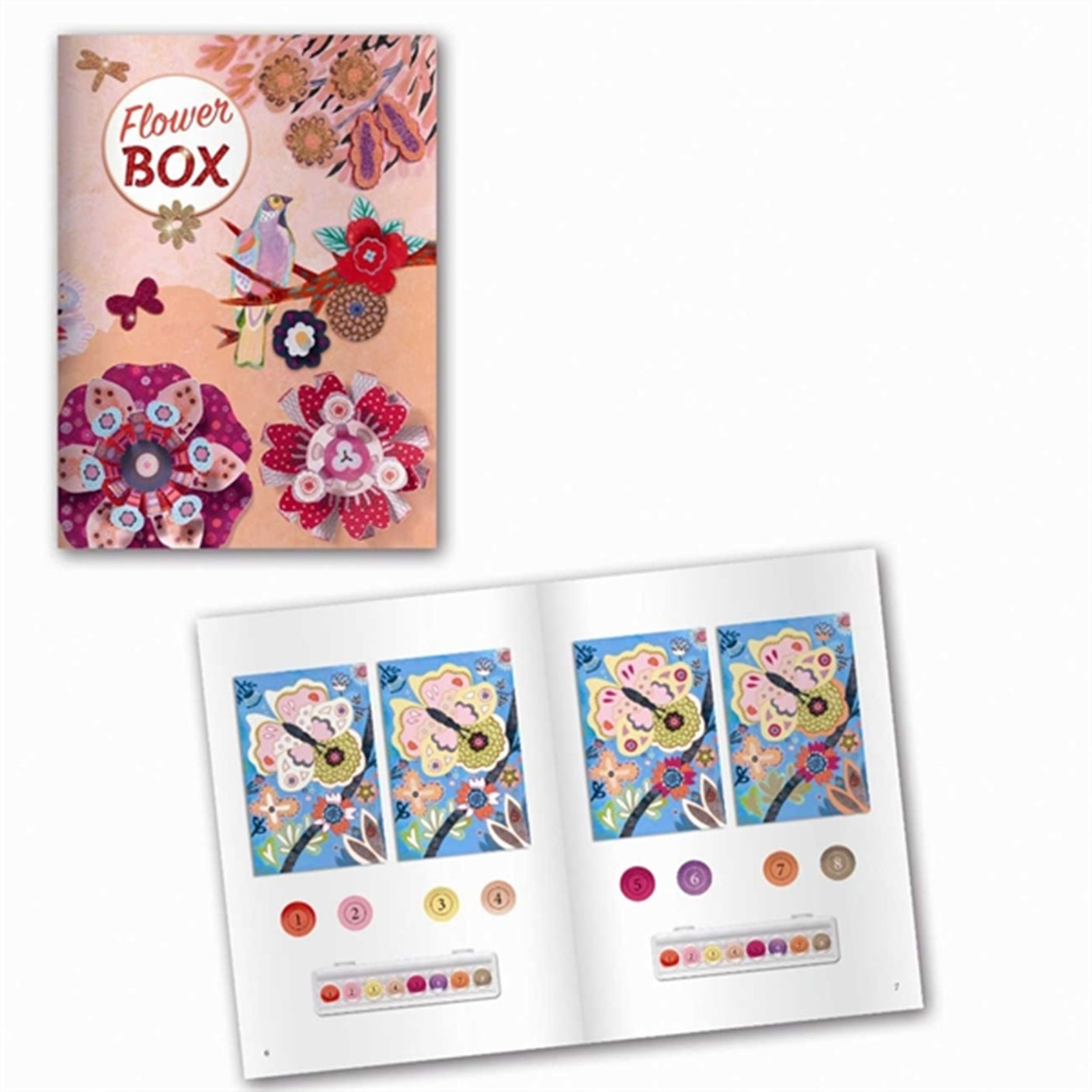 Djeco Creative Box - Flowergarden