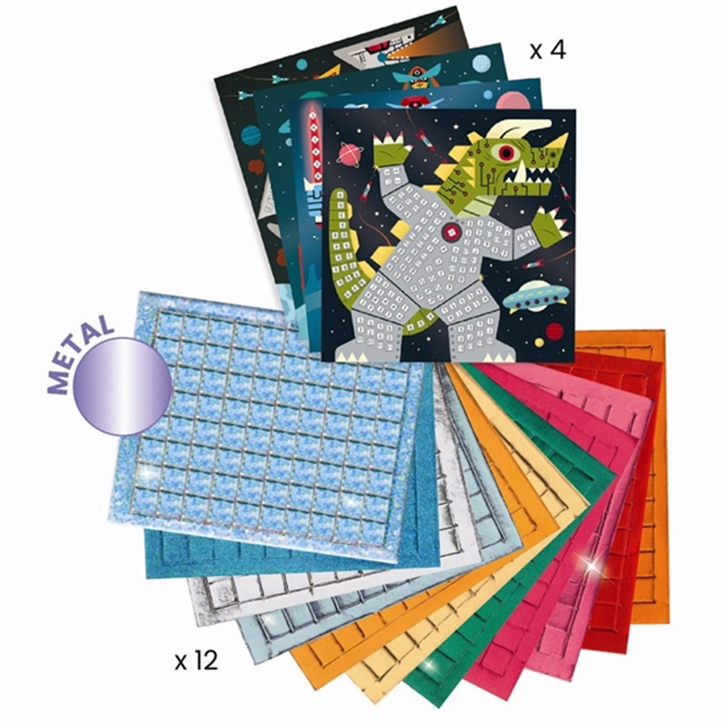 Djeco Mosaic Sets Space Battle