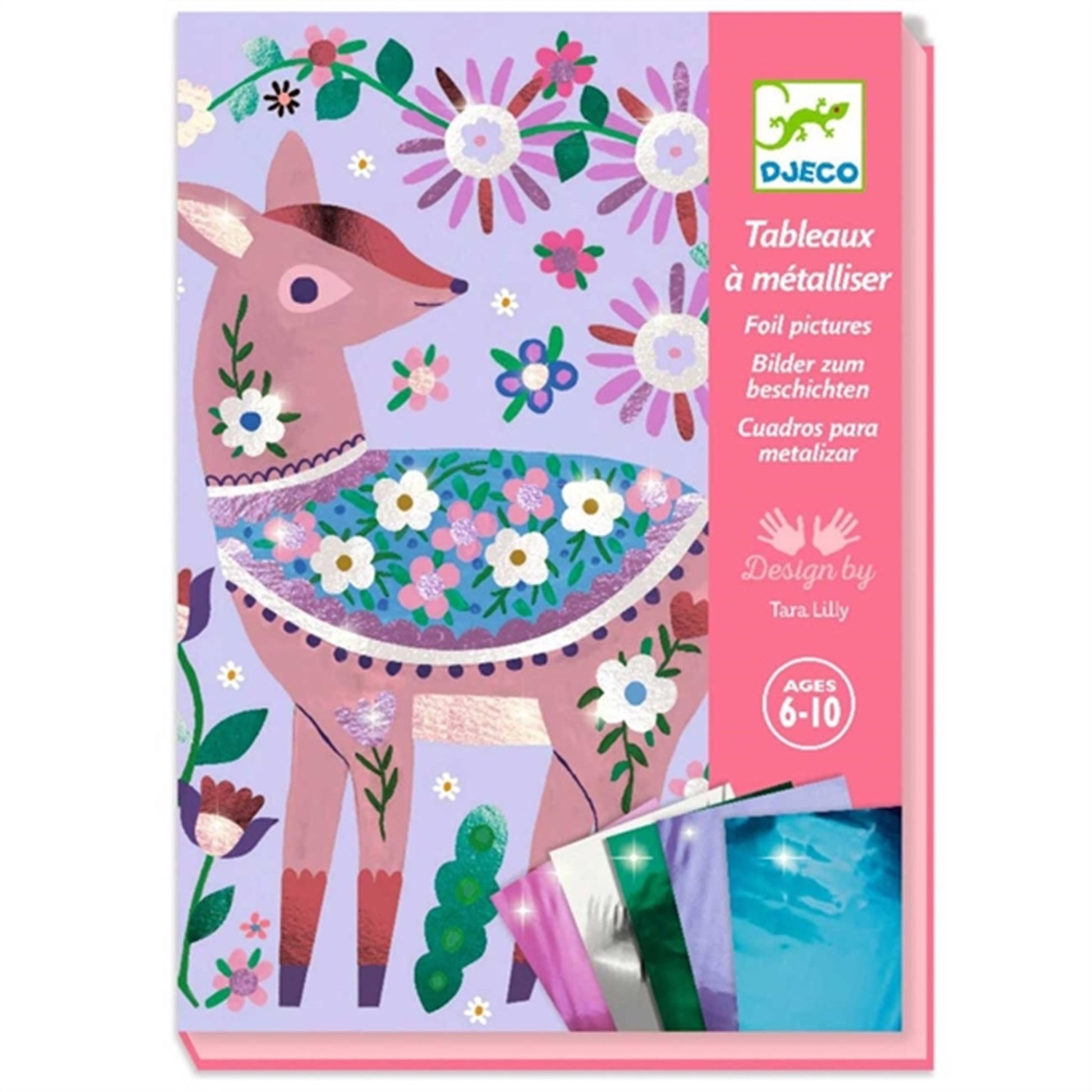 Djeco Creative Box Foil Pictures The Beautiful Forest