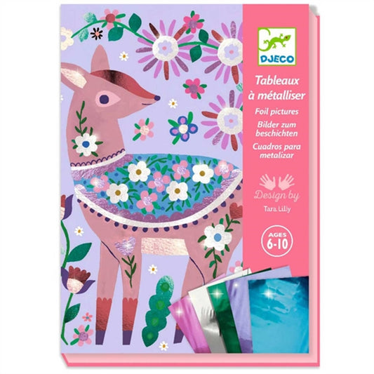 Djeco Creative Box Foil Pictures The Beautiful Forest