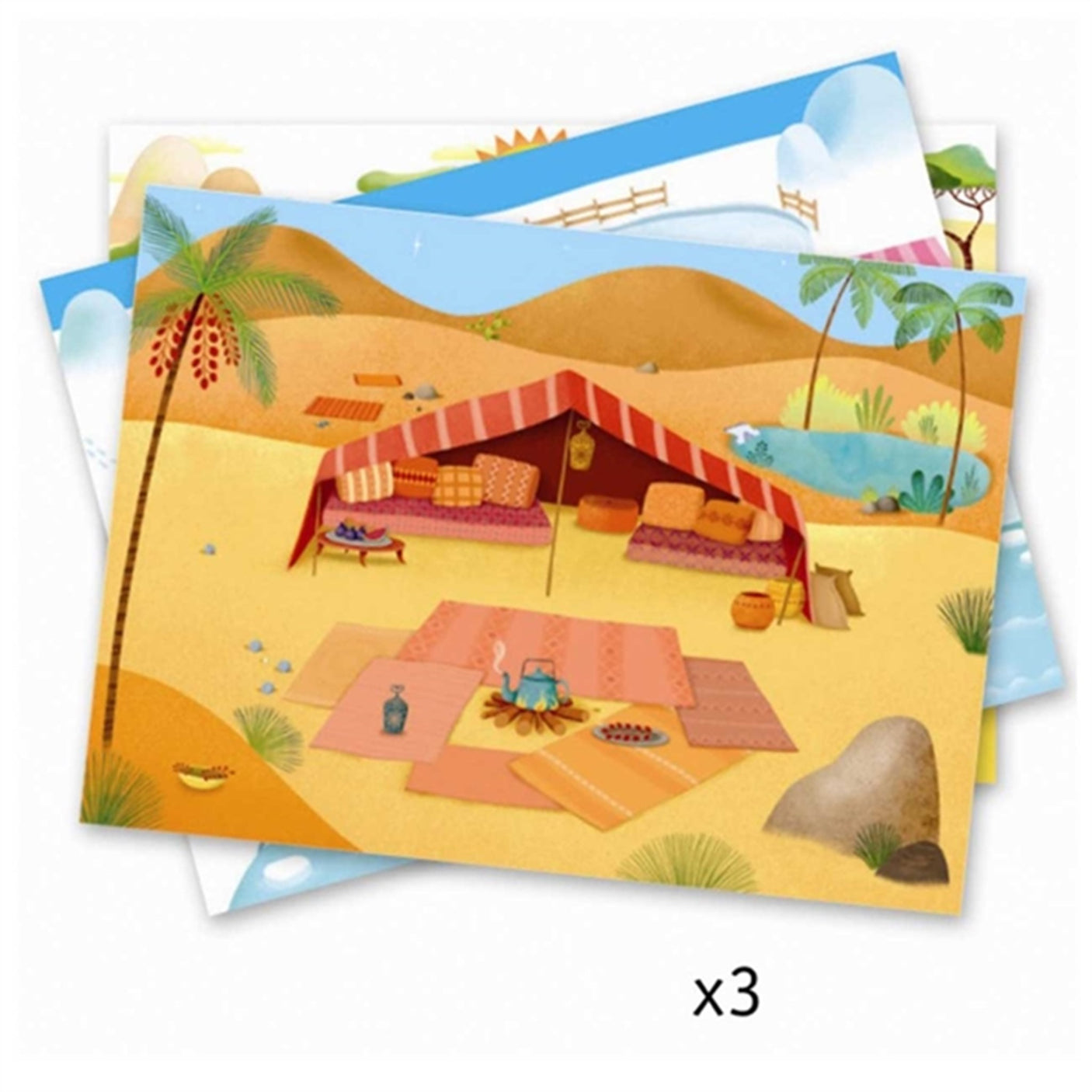 Djeco Decalcos - Party With The Animals