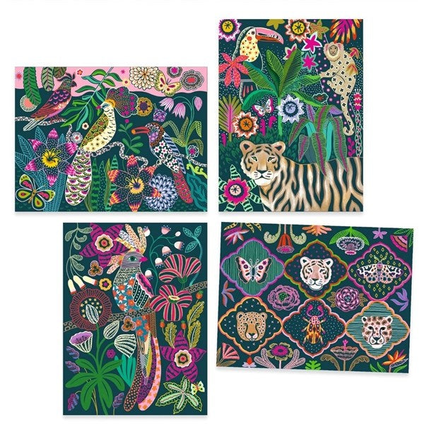 Djeco Scratch Card - Rococo