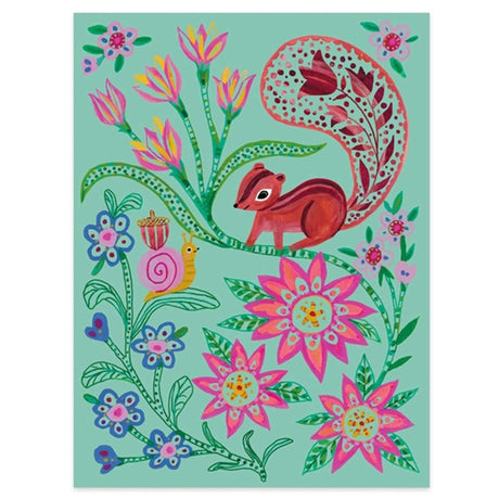 Djeco Scratch Kort Animals In The Forest
