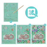 Djeco Scratch Kort Animals In The Forest