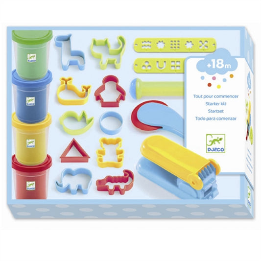 Djeco Creative Box Light Clay and Shapes