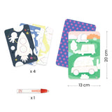Djeco Magic Colouring On The Road