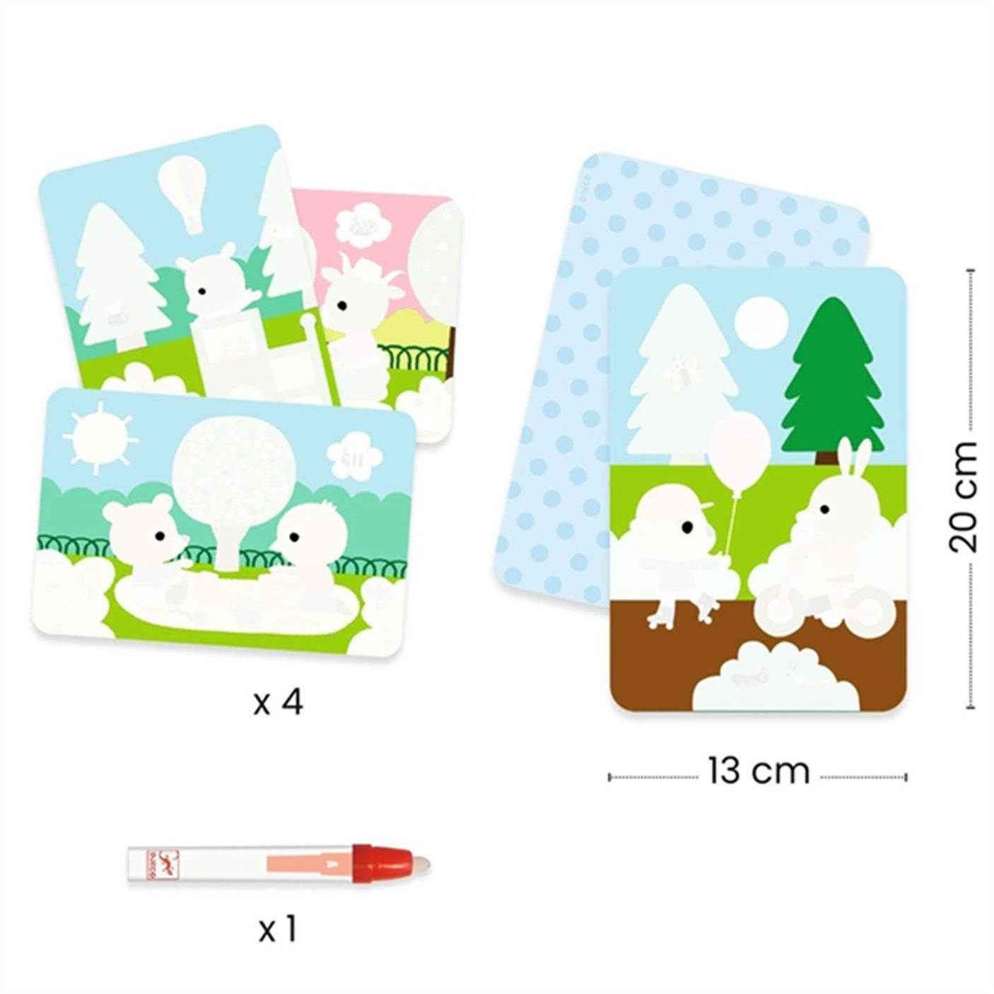 Djeco Magic Colouring In the Park