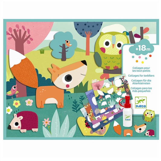 Djeco Collage Scene Animals