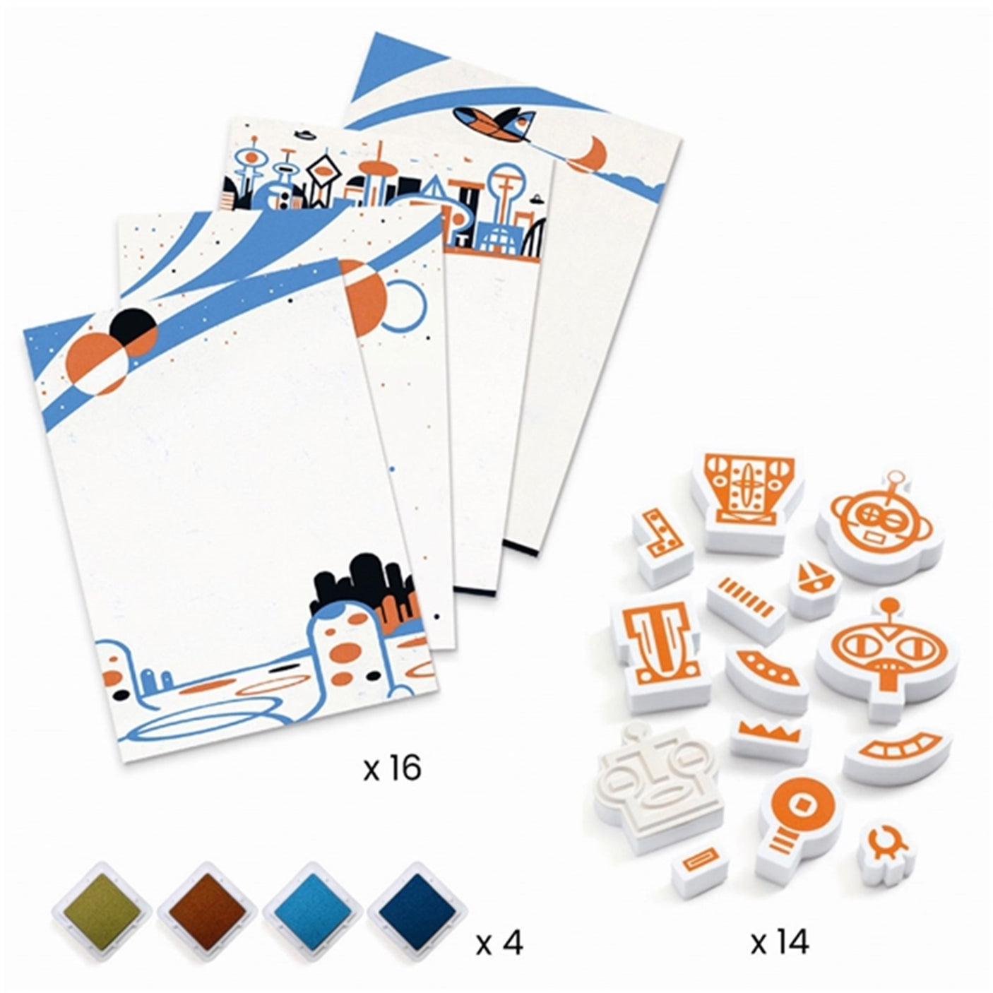 Djeco Creative Stamps