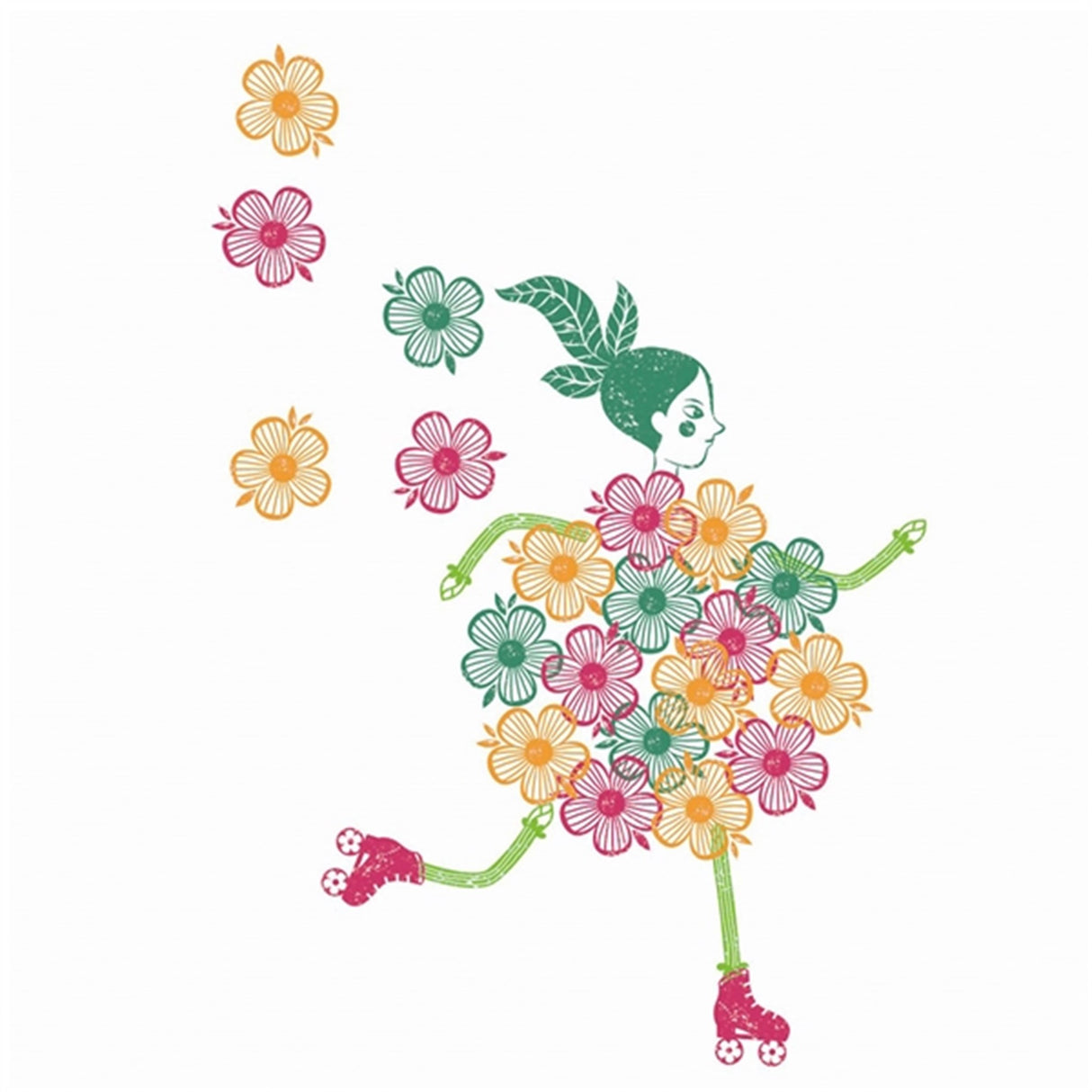 Djeco Creative Stamps Flowers