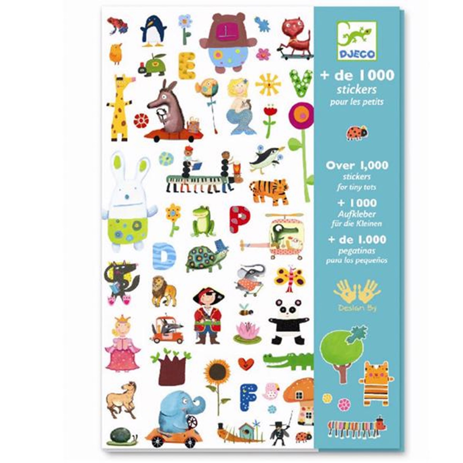 Djeco Stickers 1000 For the Tiny Ones