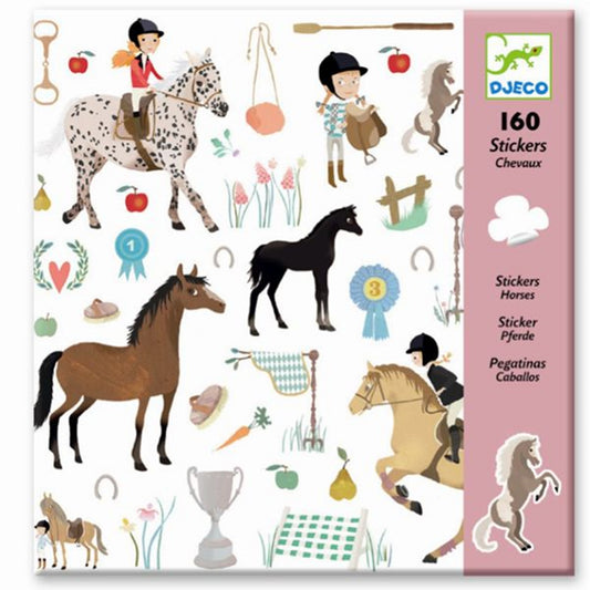Djeco Stickers Horses