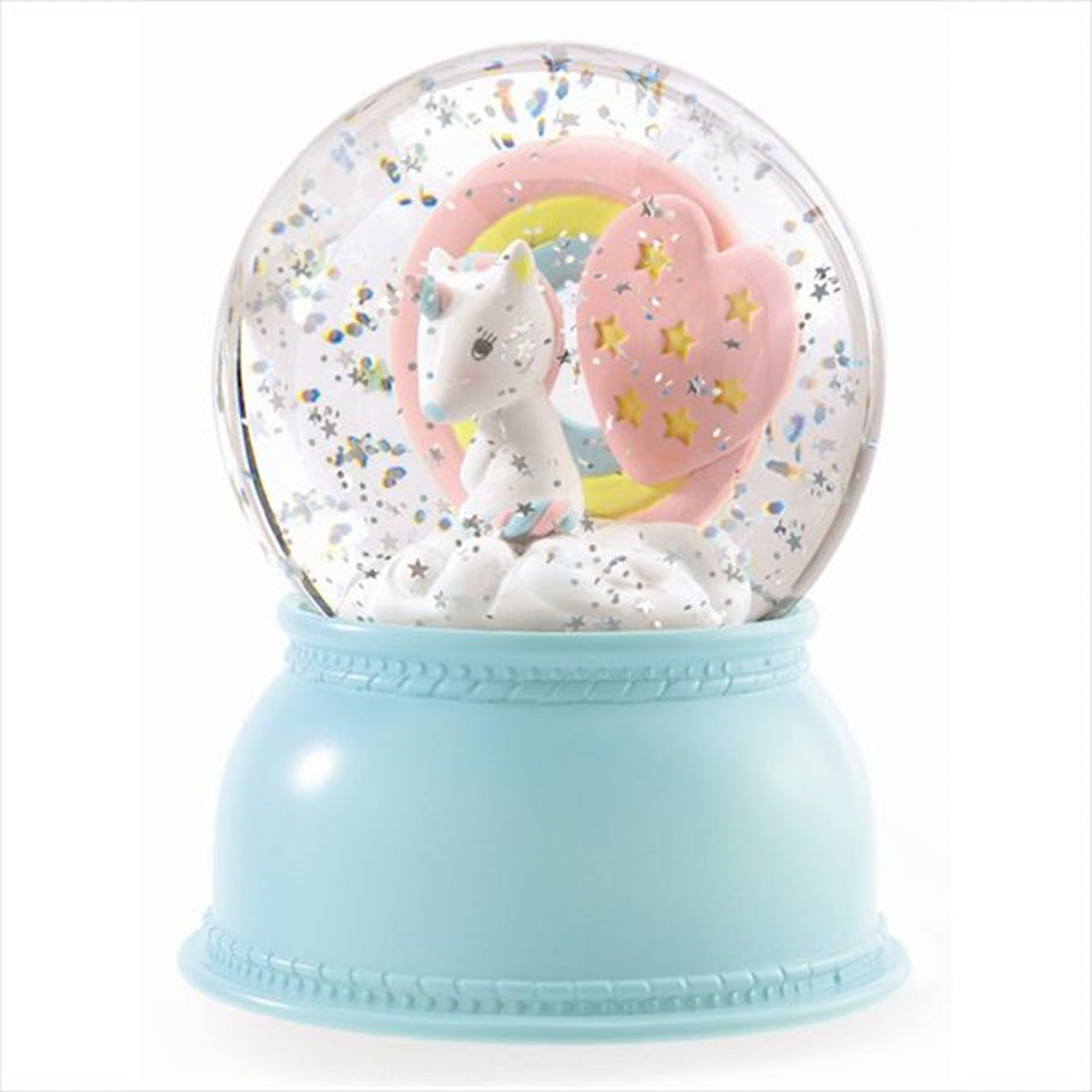 Djeco Snow Globe w. Light Unicorn