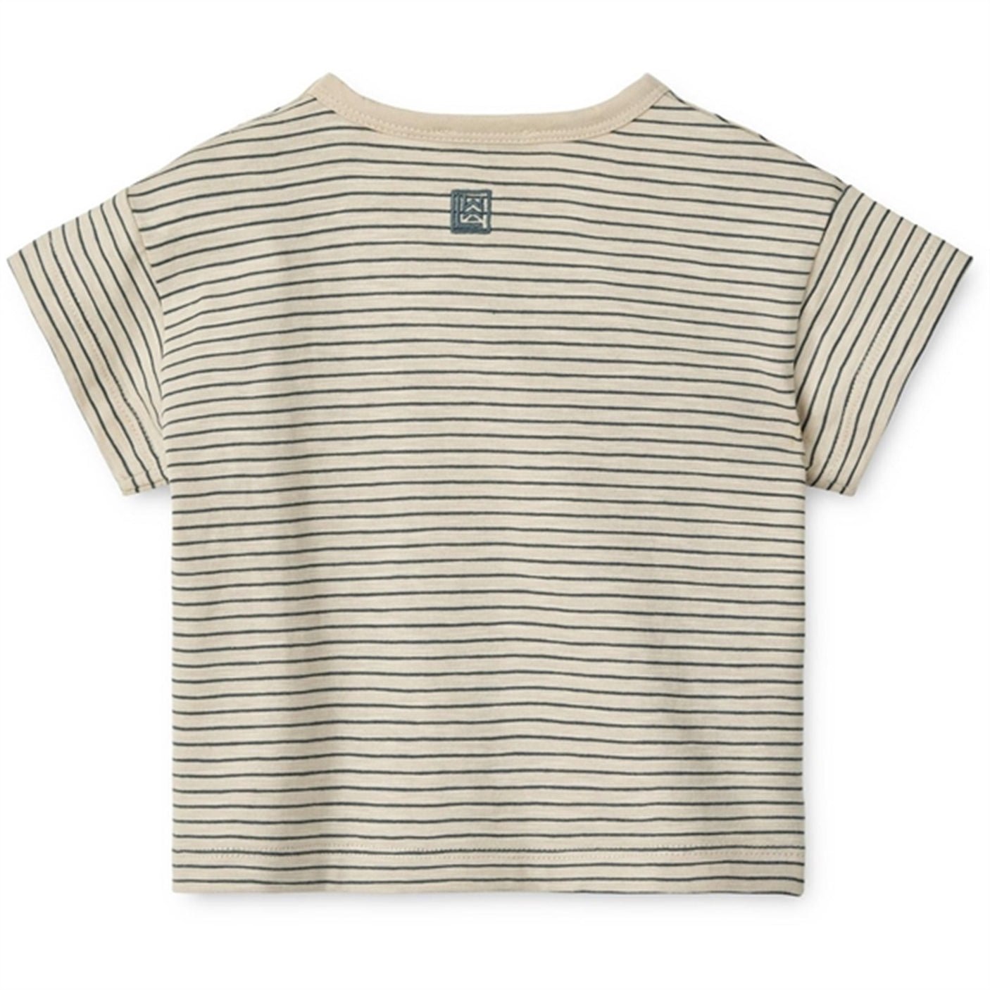 Liewood Y/D Stripes Whale Blue/Sandy Dodoma Baby Stripe T-shirt