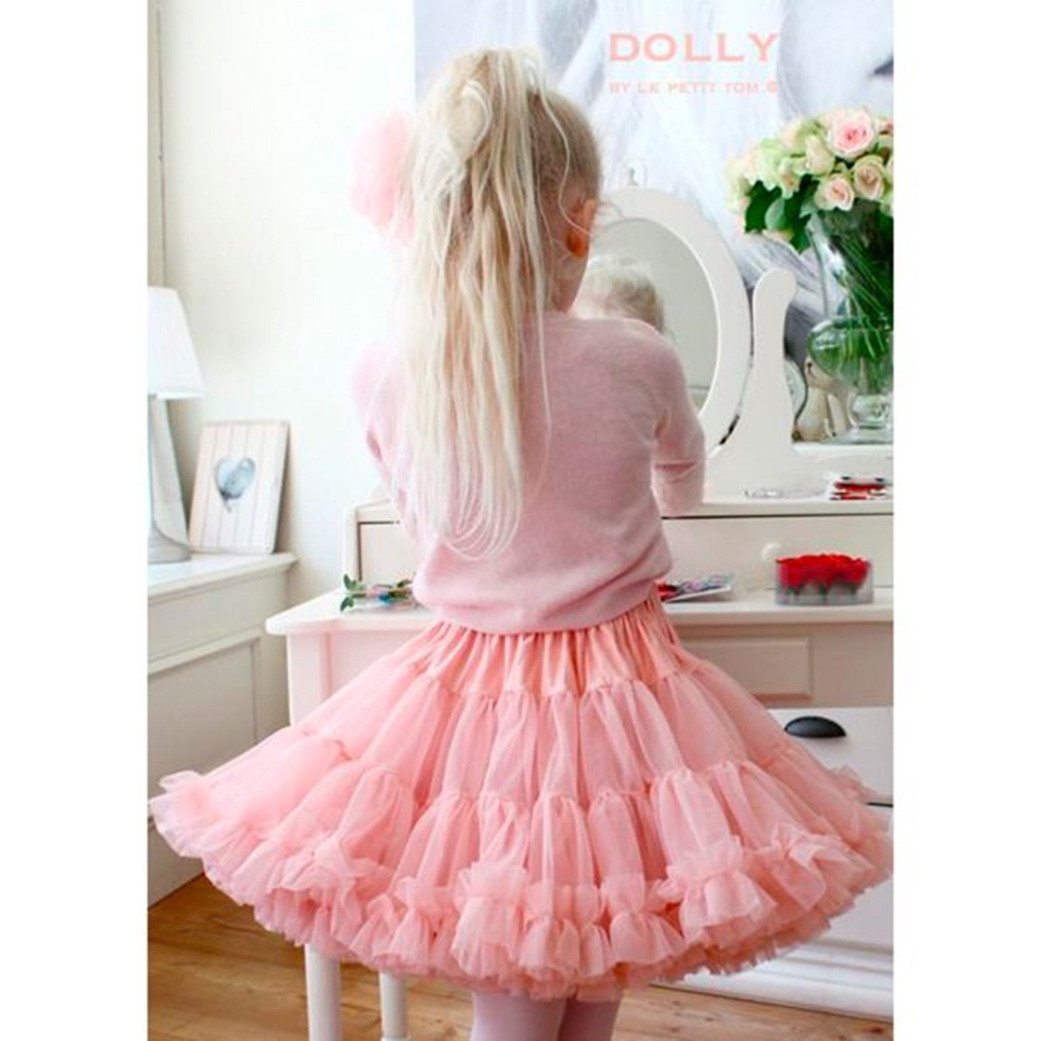 Dolly by Le Petit Tom Skirt Rose Pink 2
