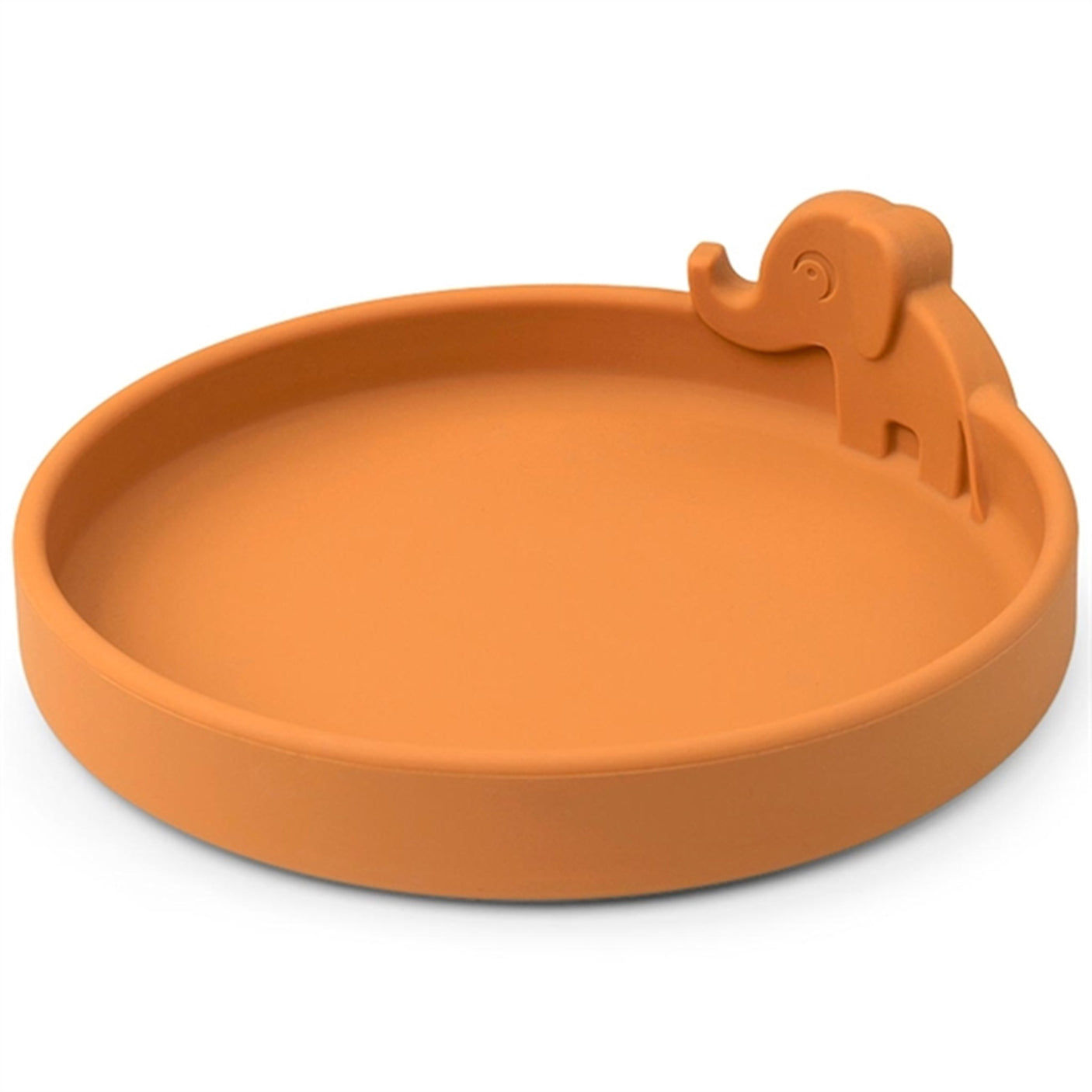 Done by Deer Peekaboo Plate Elphee Mustard