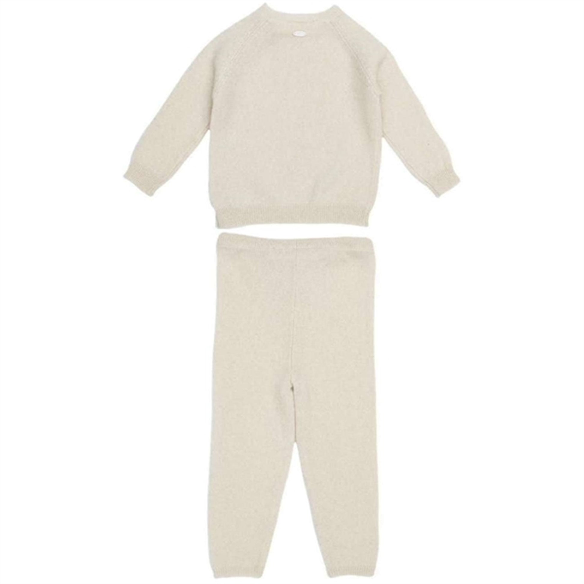 HOLMM Natural Doppio Cashmere Knit Suit