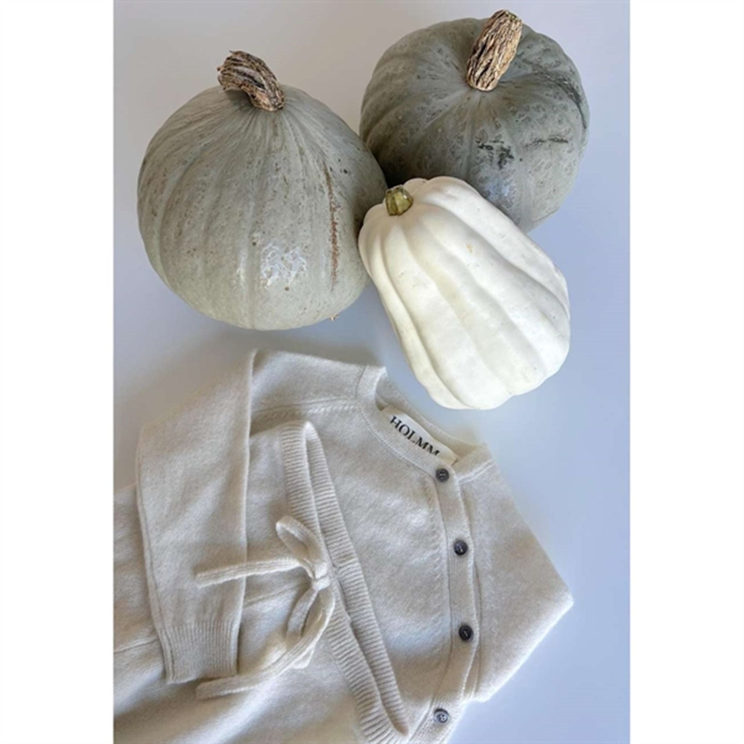 HOLMM Natural Doppio Cashmere Knit Suit