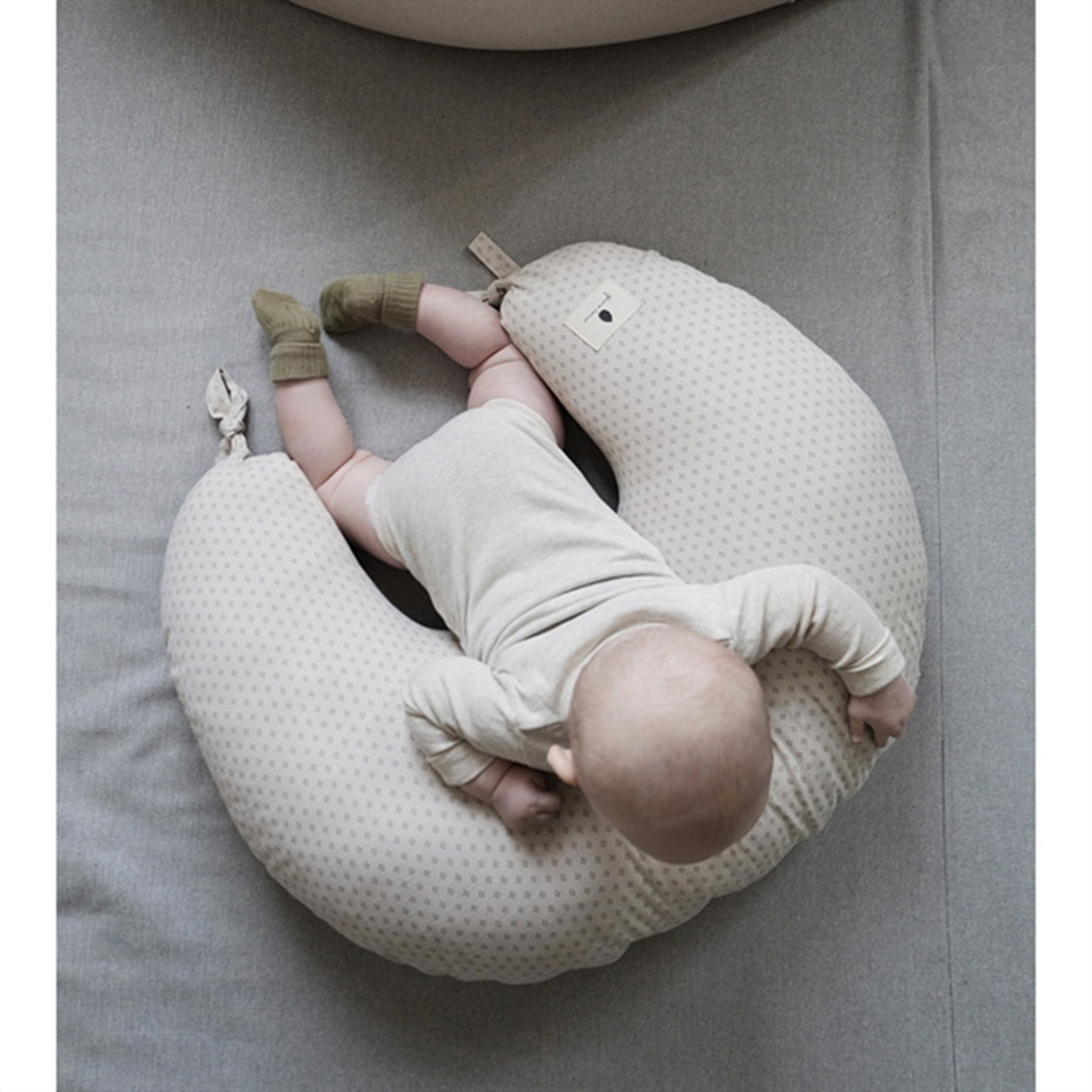 Pine Cone Nursing Pillow Nora Natura Dot