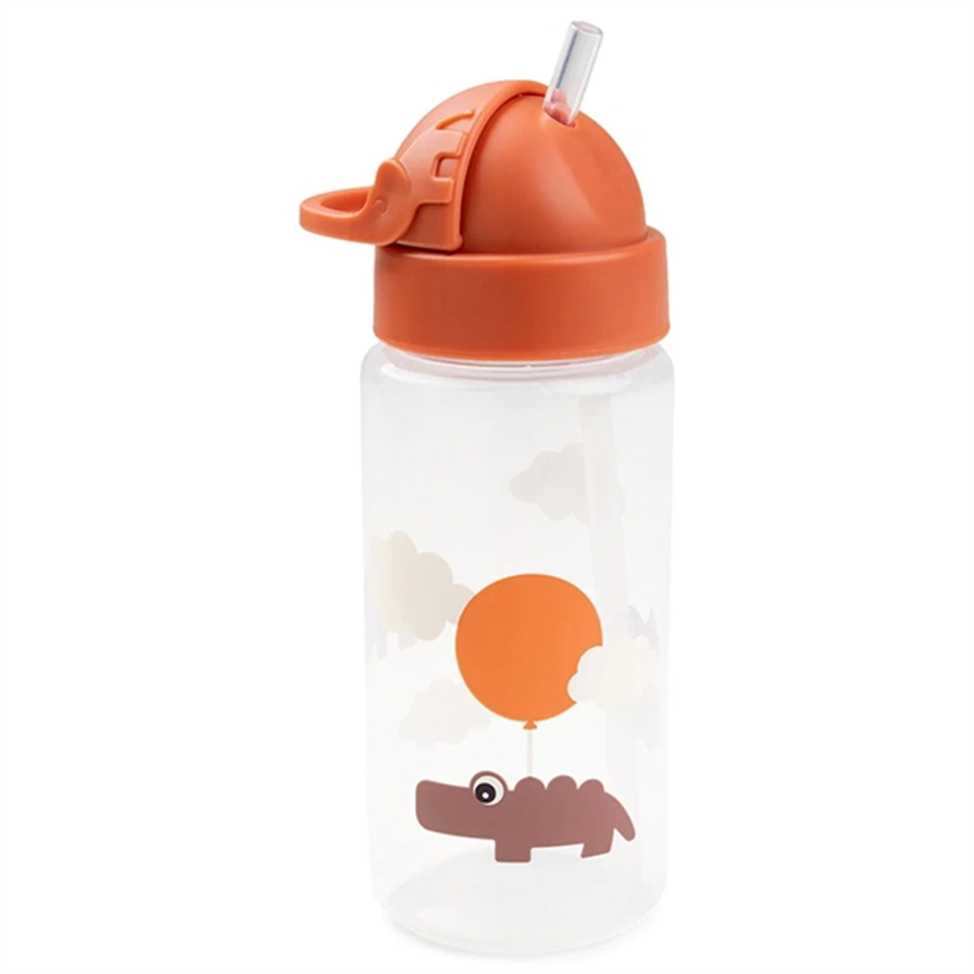 Done by Deer Straw Bottle Happy Clouds Papaya