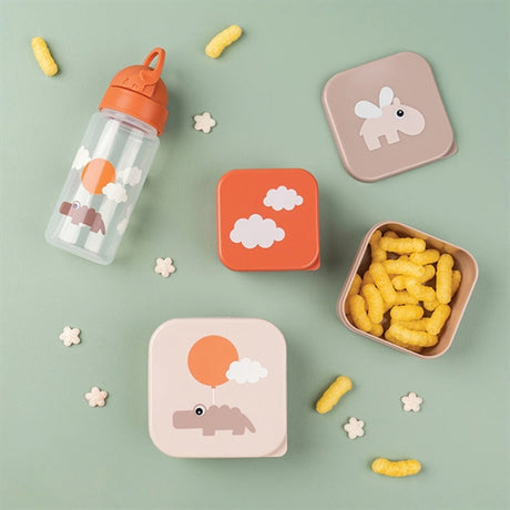 Done by Deer Straw Bottle Happy Clouds Papaya