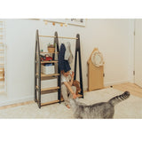 Duck Woodworks Children Wardrobe without Drawers Black