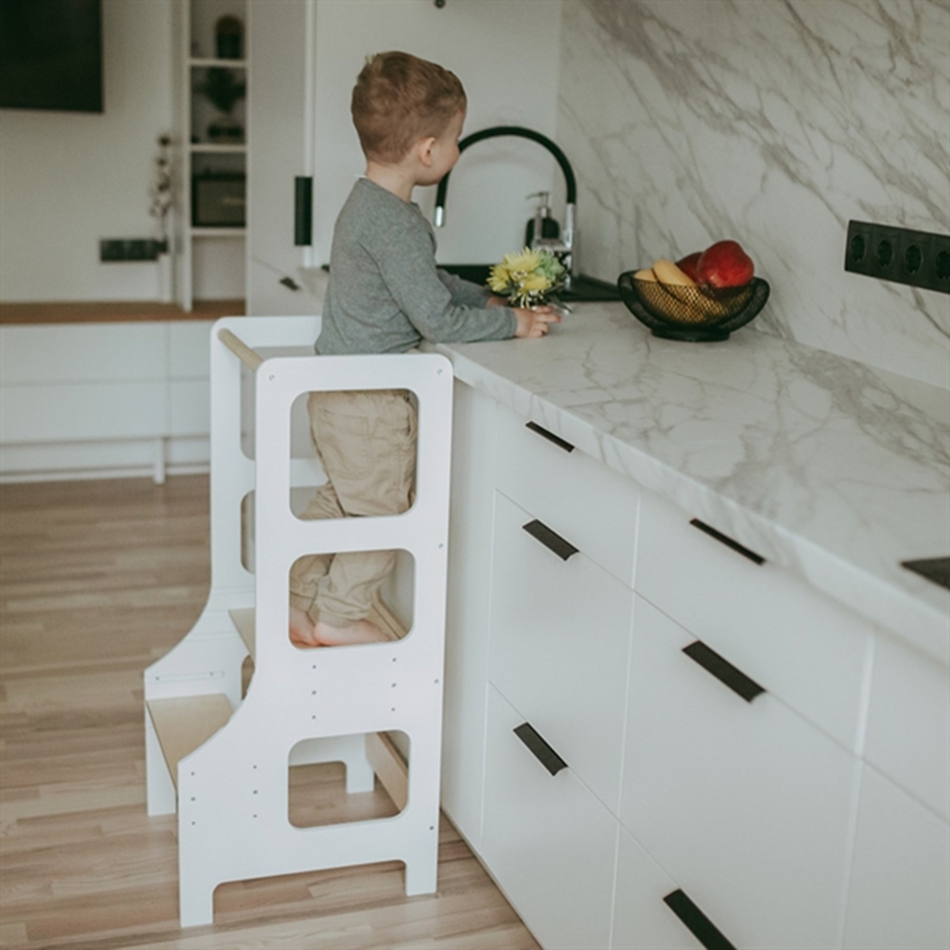 Ferm Living Up Step Stool Cashmere