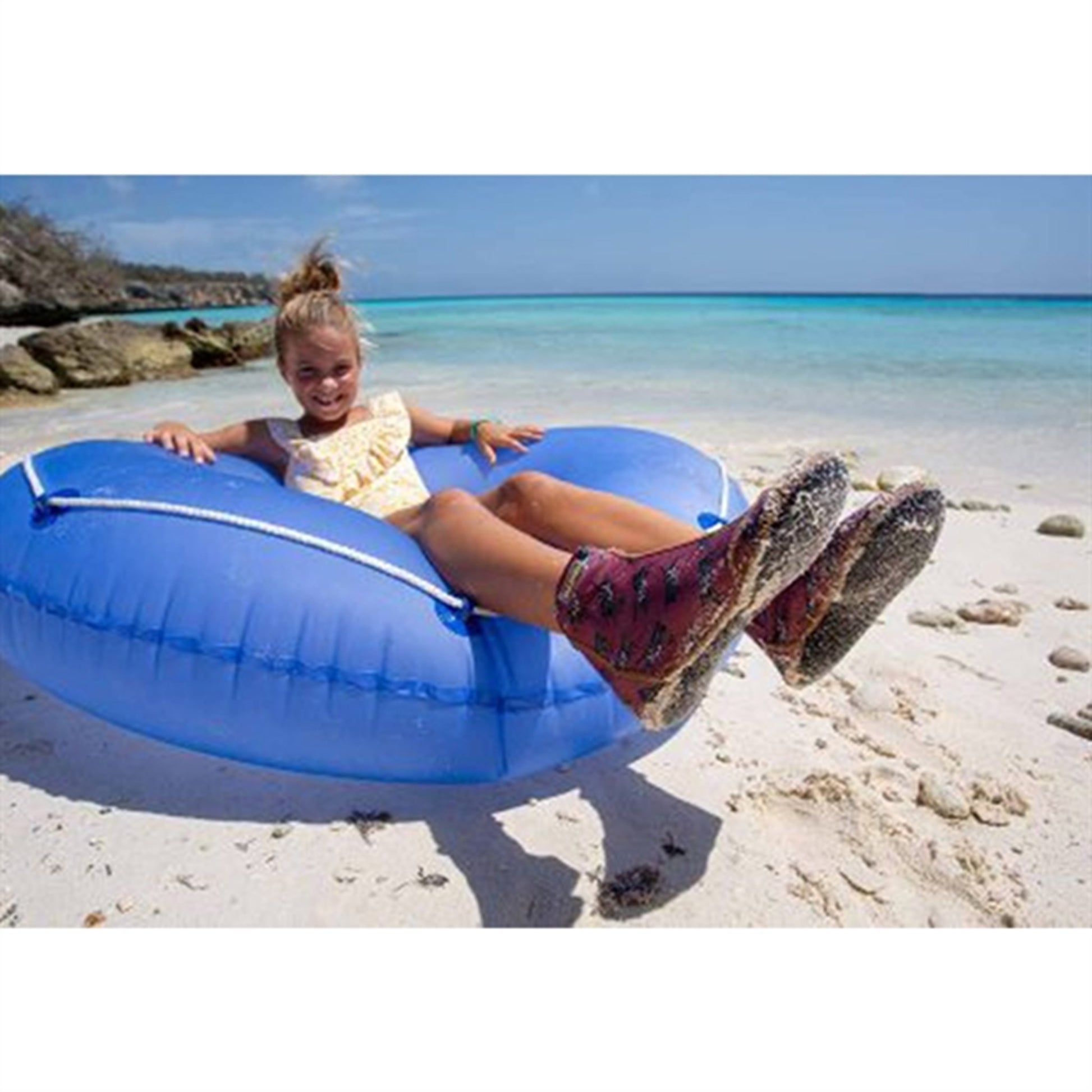 Duukies Beachsocks Zebra Raspberry