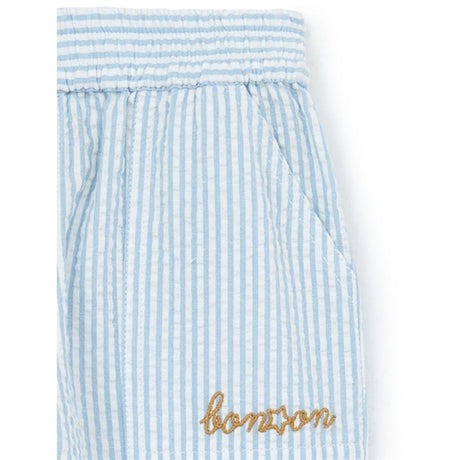 BONTON Rayure Bleue Baby Pants