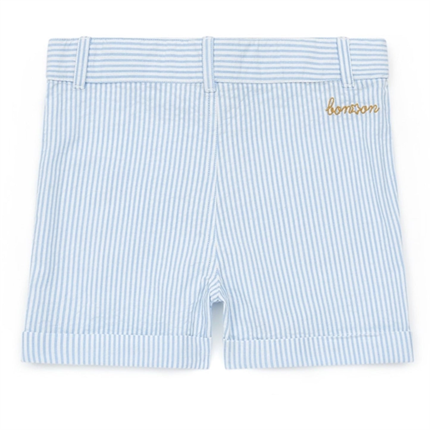 BONTON Rayure Bleue Shorts
