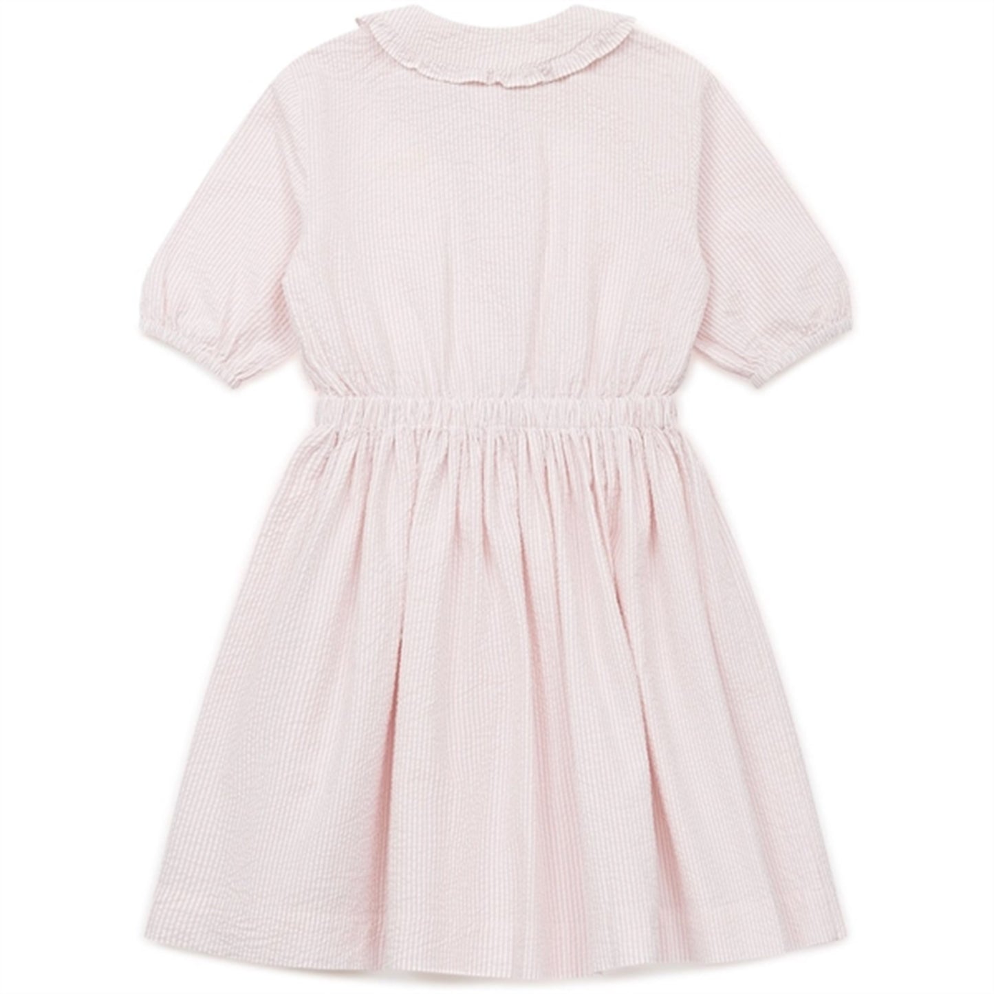 BONTON Rayure Rose Dress
