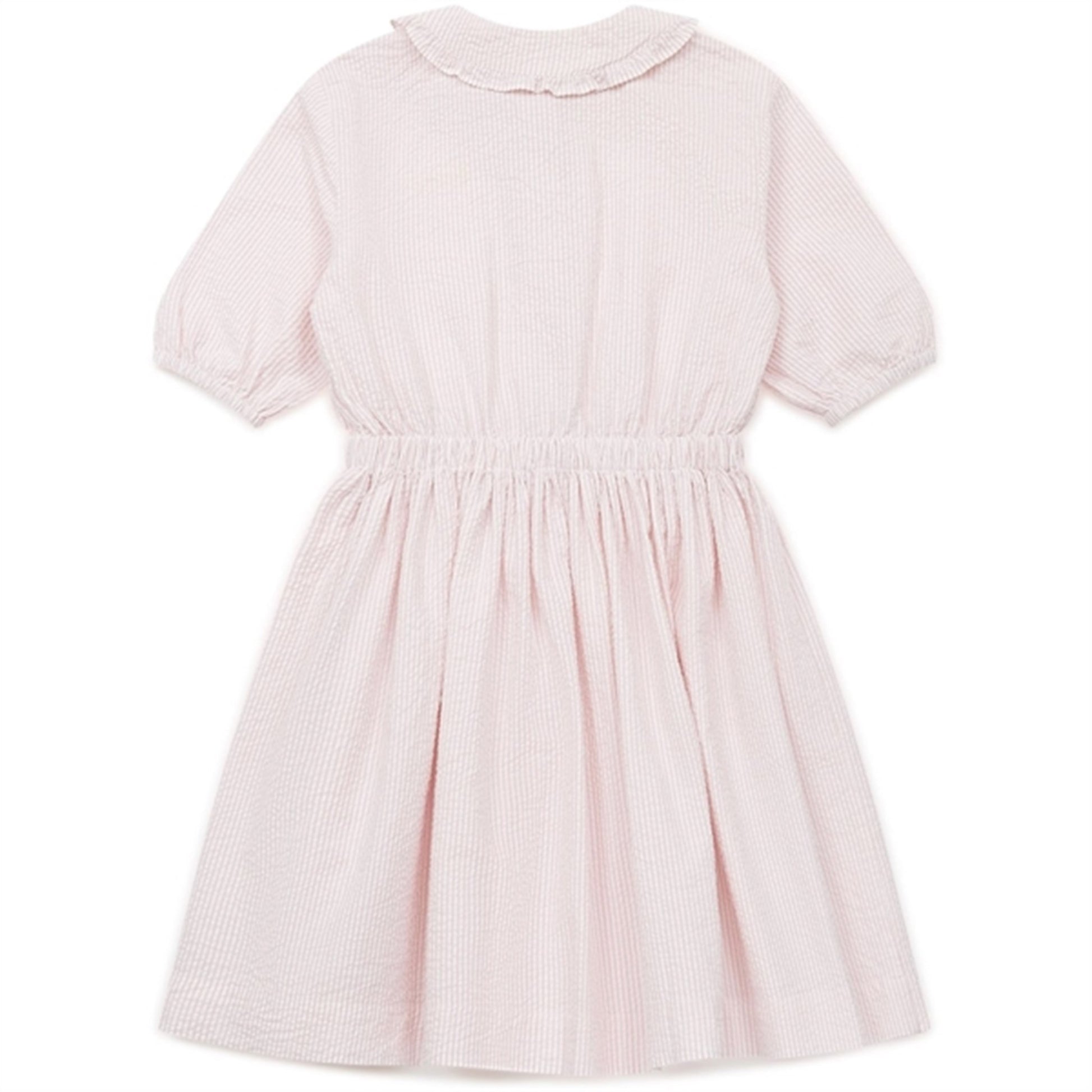 BONTON Rayure Rose Dress