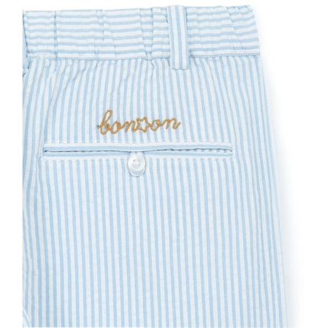BONTON Rayure Bleue Pants