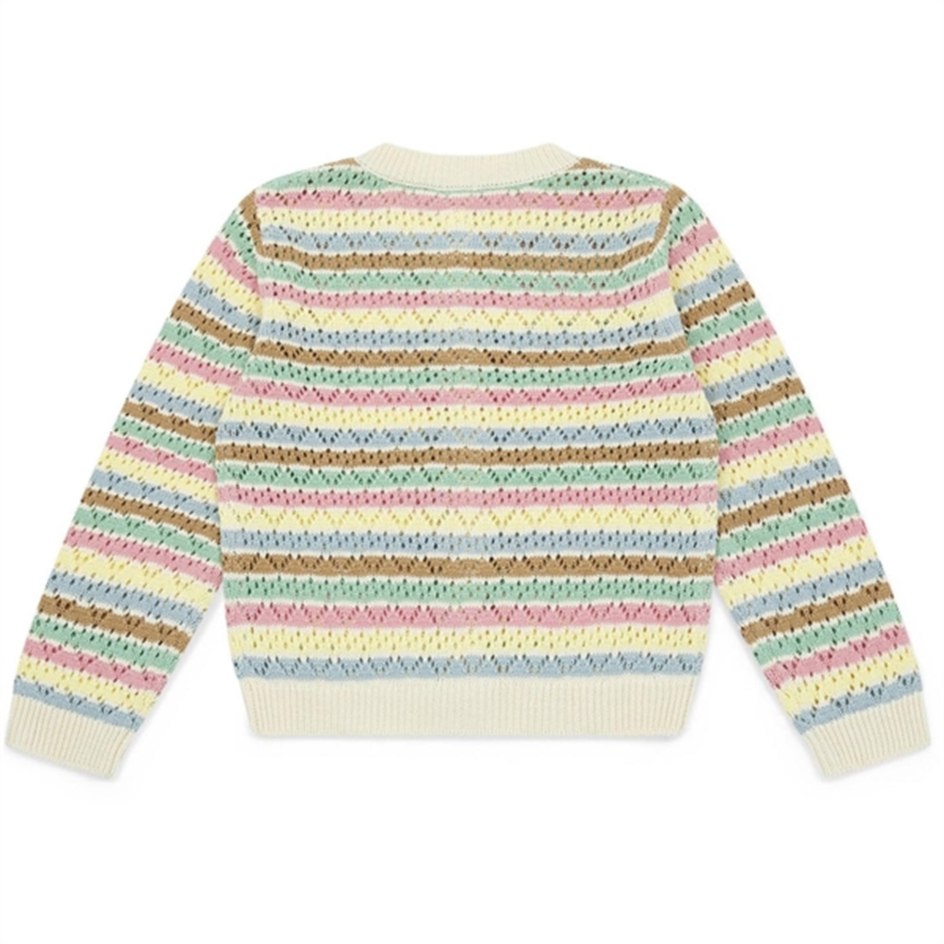 BONTON Rayure Multico Large Cardigan