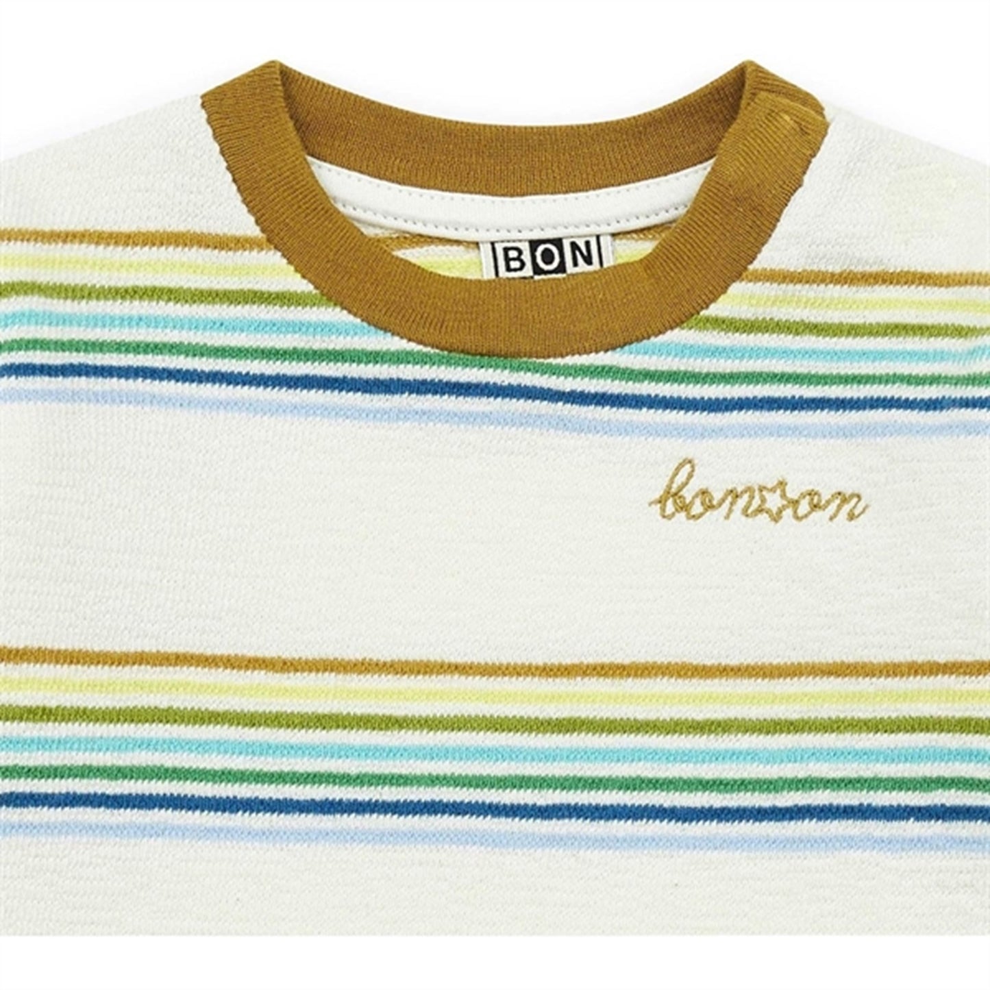 BONTON Rayure Multico Baby T-Shirt
