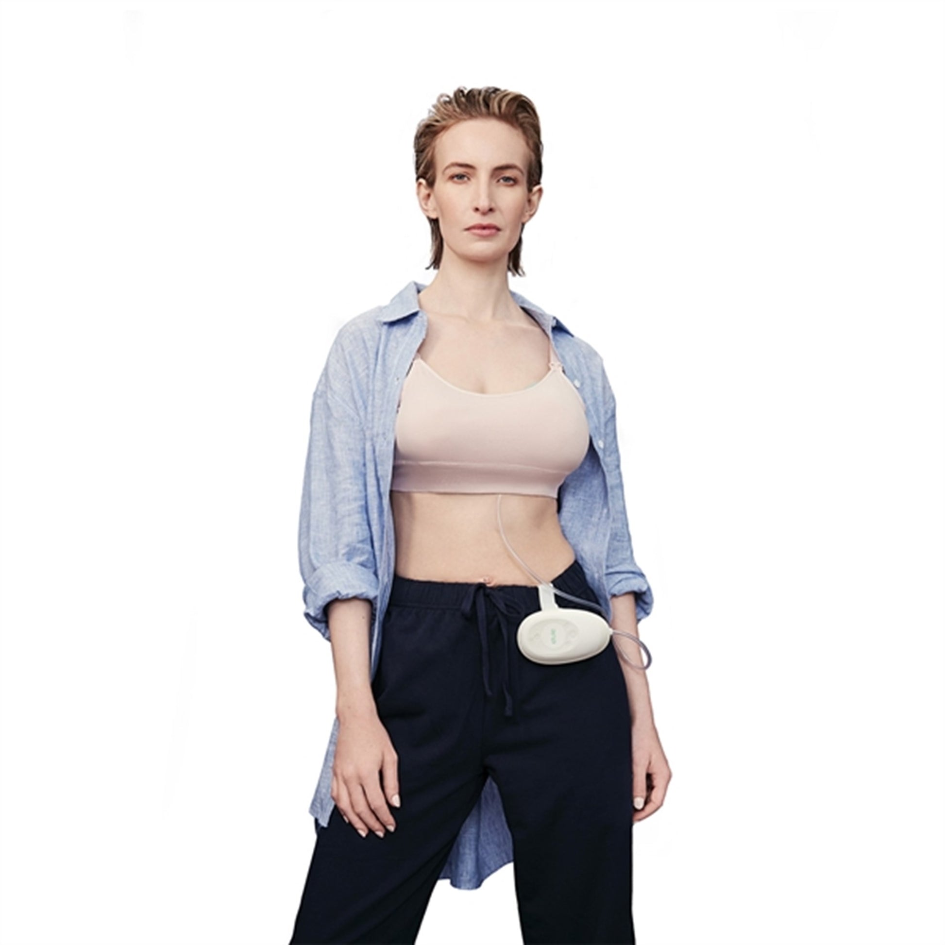 Elvie Breast Pump Stride Single White