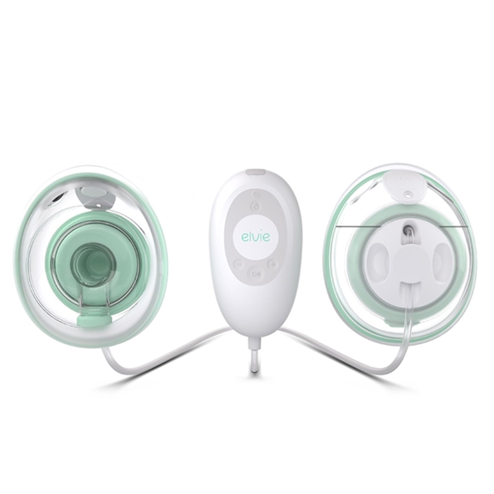 Elvie Breast Pump Stride Double White