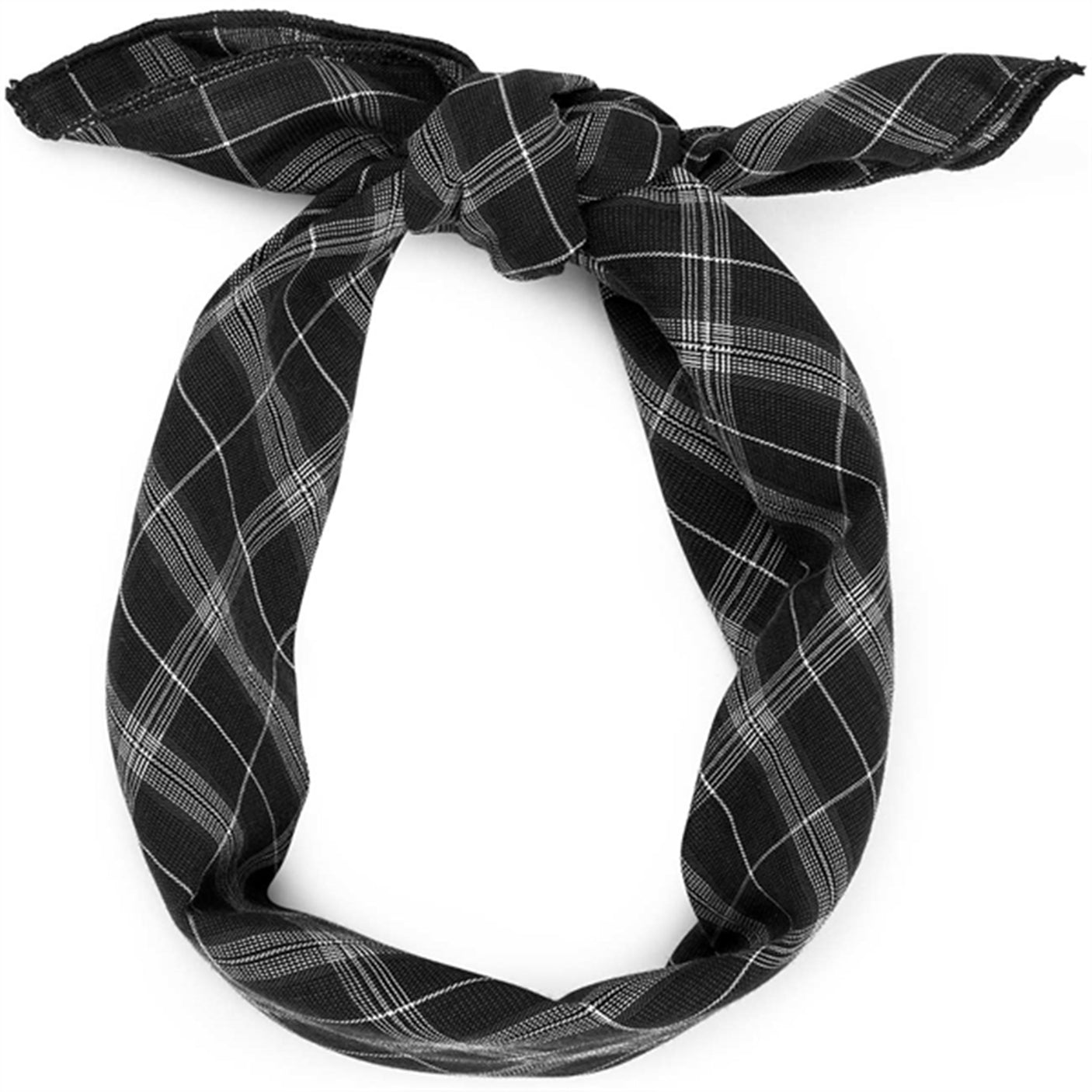 lalaby Blue Check Eddie Tørklæde