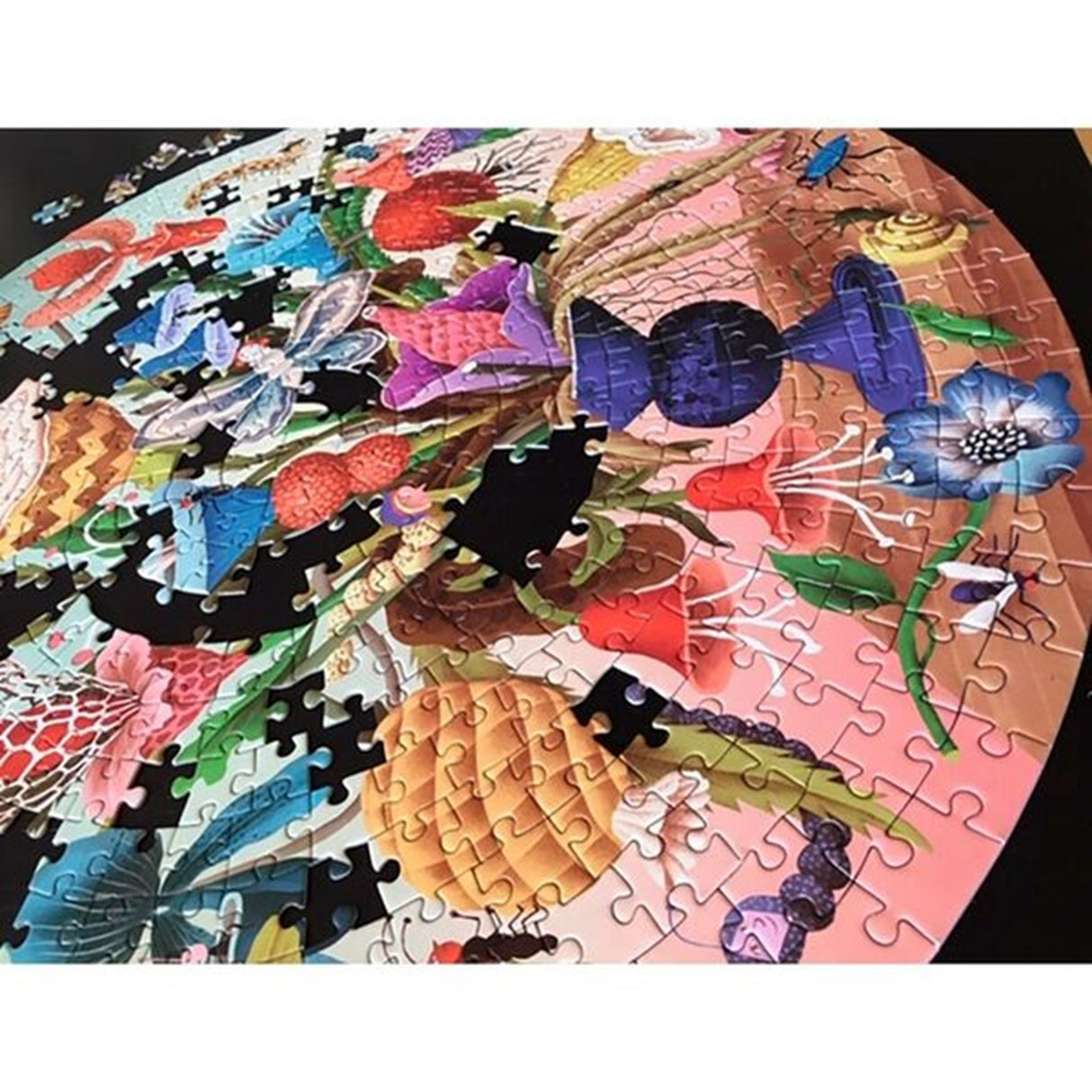 Eeboo Puzzle 500 Pieces - Crazy Bug Bouquet