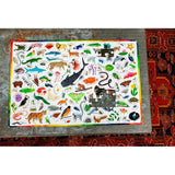 Eeboo Puzzle 100 Pieces - Animals in the World
