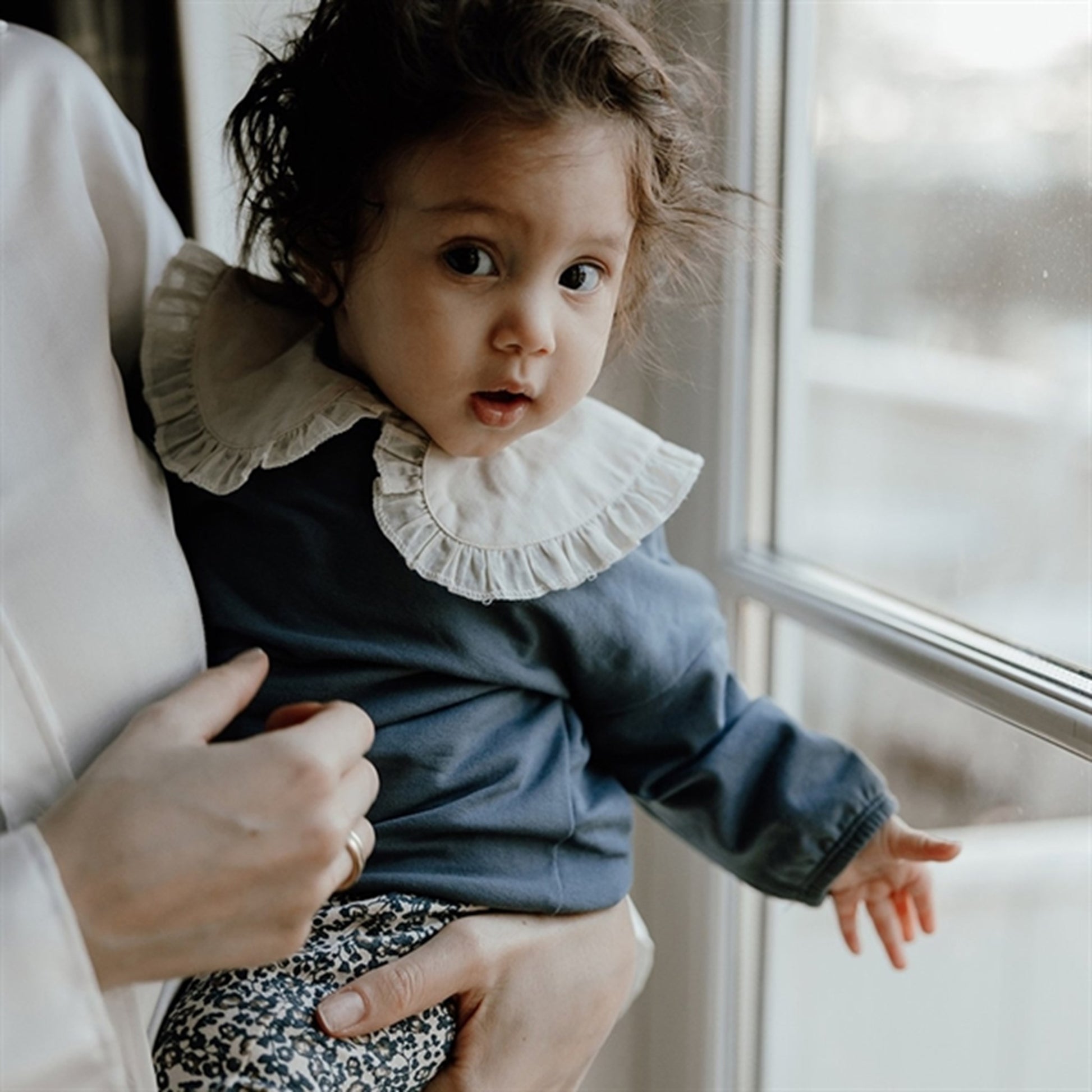 That's Mine Flores Sandshell/Blue Elois Leggings