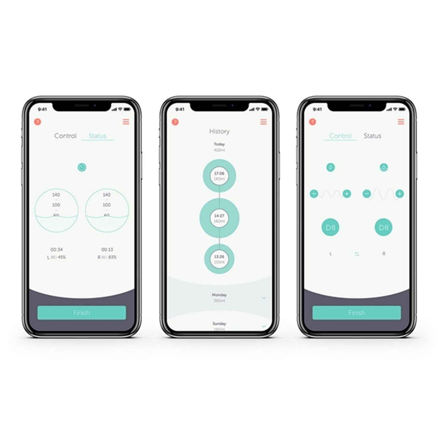 Elvie Breast Pump Double White