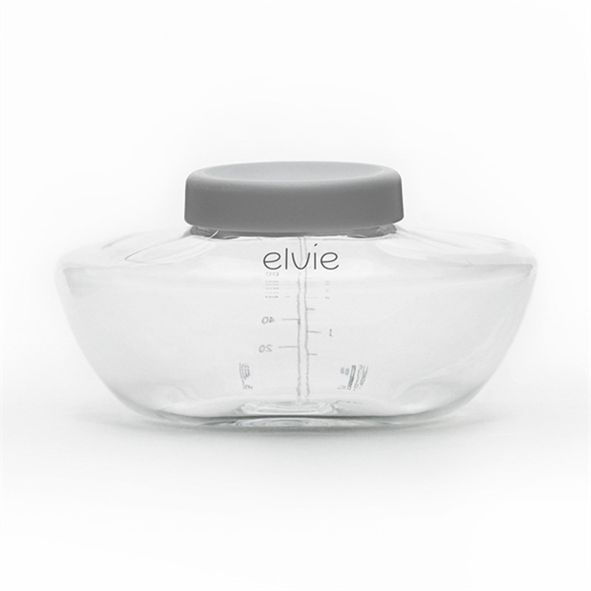 Elvie Bottles For Breast Milk 3-Pack White