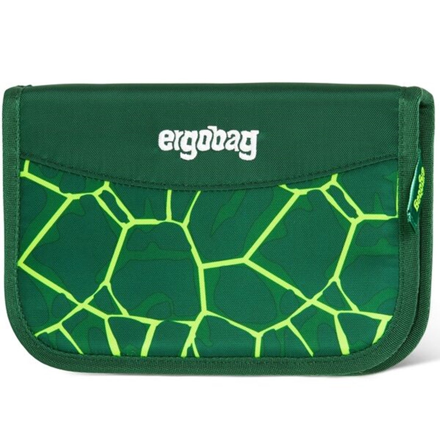Ergobag Hard Pencil Case BearRex Lava Green