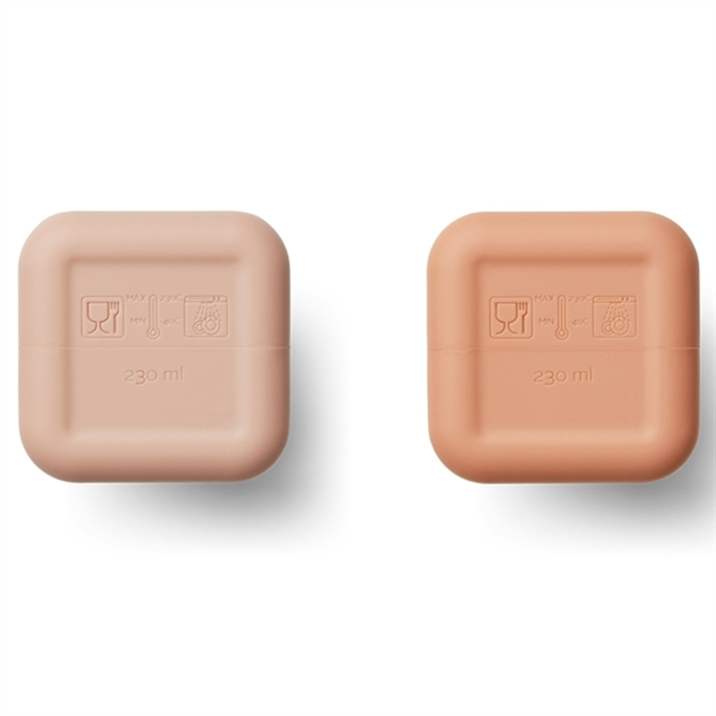 Liewood Erika Milkshake Bottle 2-Pack Rose Mix