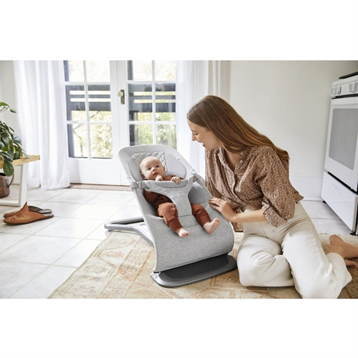 Ergobaby Evolve 3-in-1 Bouncer Light Grey