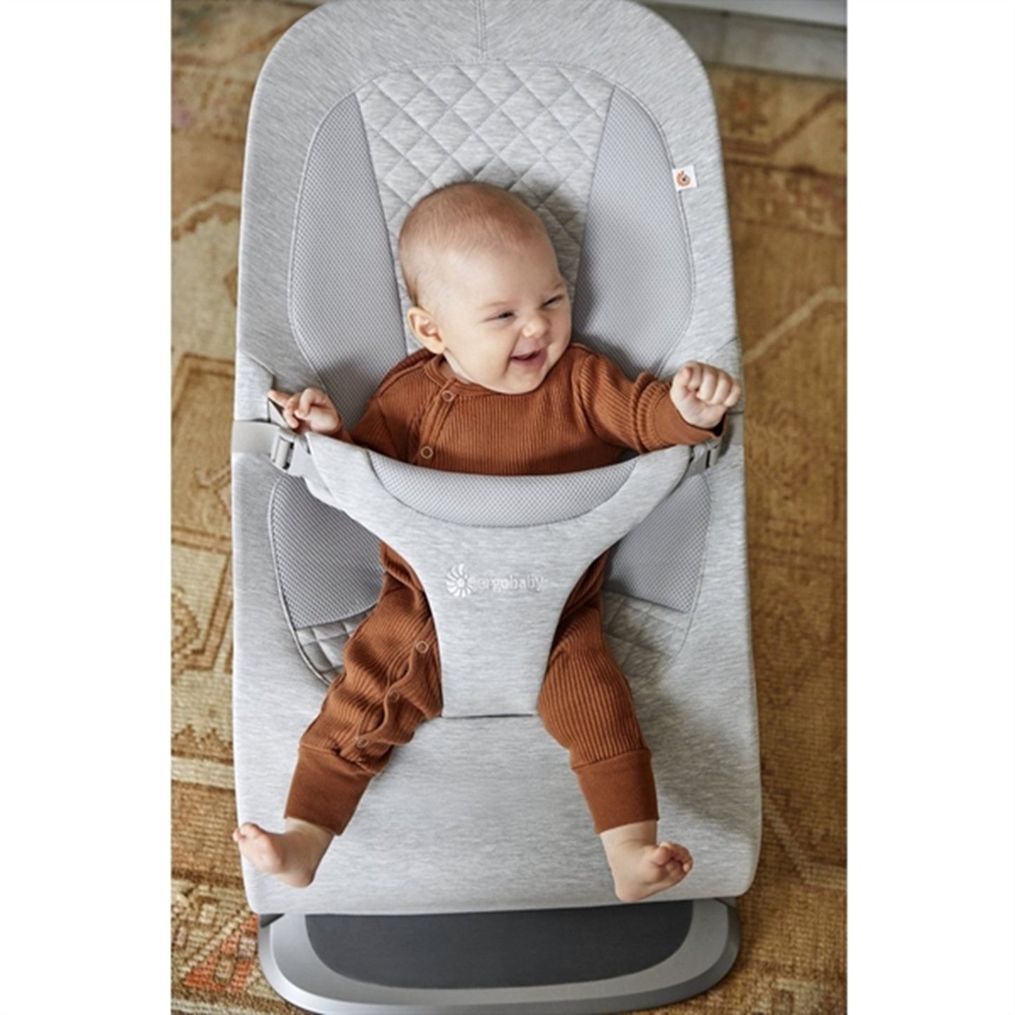 Ergobaby Evolve 3-in-1 Bouncer Light Grey